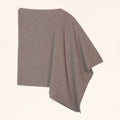 JASMINE Poncho 4 Fils Caribou Chiné