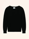 FREYA Pull Col V Noir