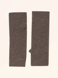 ALEJANDRA Mitaines 4 Fils Taupe Chiné