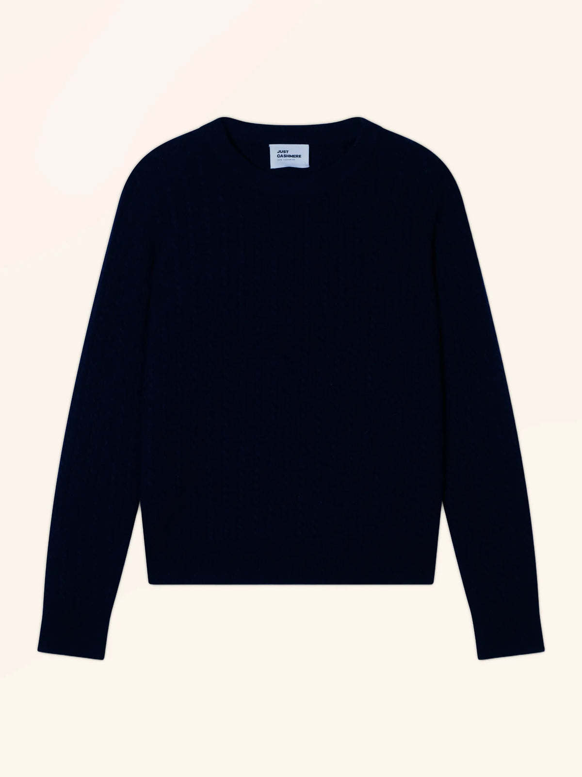 JESSICA Pull Col Rond Bleu Marine
