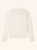 JESSICA Pull Col Rond Ivoire