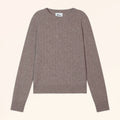 JESSICA Pull Col Rond Caribou Chiné