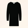 ANJA Robe Col V Noir