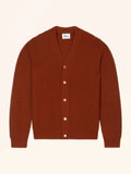 MYKE Cardigan Col V 4 Fils Écureuil