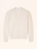 RYAN Cardigan Col V 6 Fils Ivoire