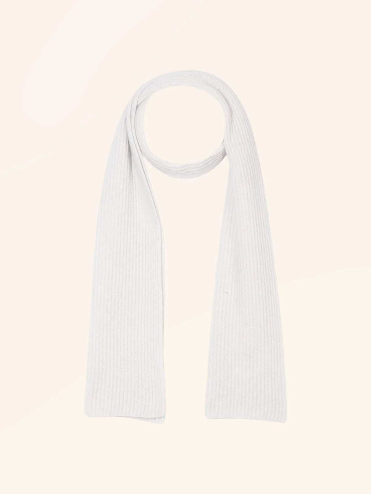 RORY Écharpe 4 Fils Blanc Chiné