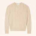BEN Pull Col Rond 6 Fils Avoine