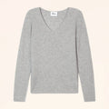 MONIC Pull Col V Nuage Chiné