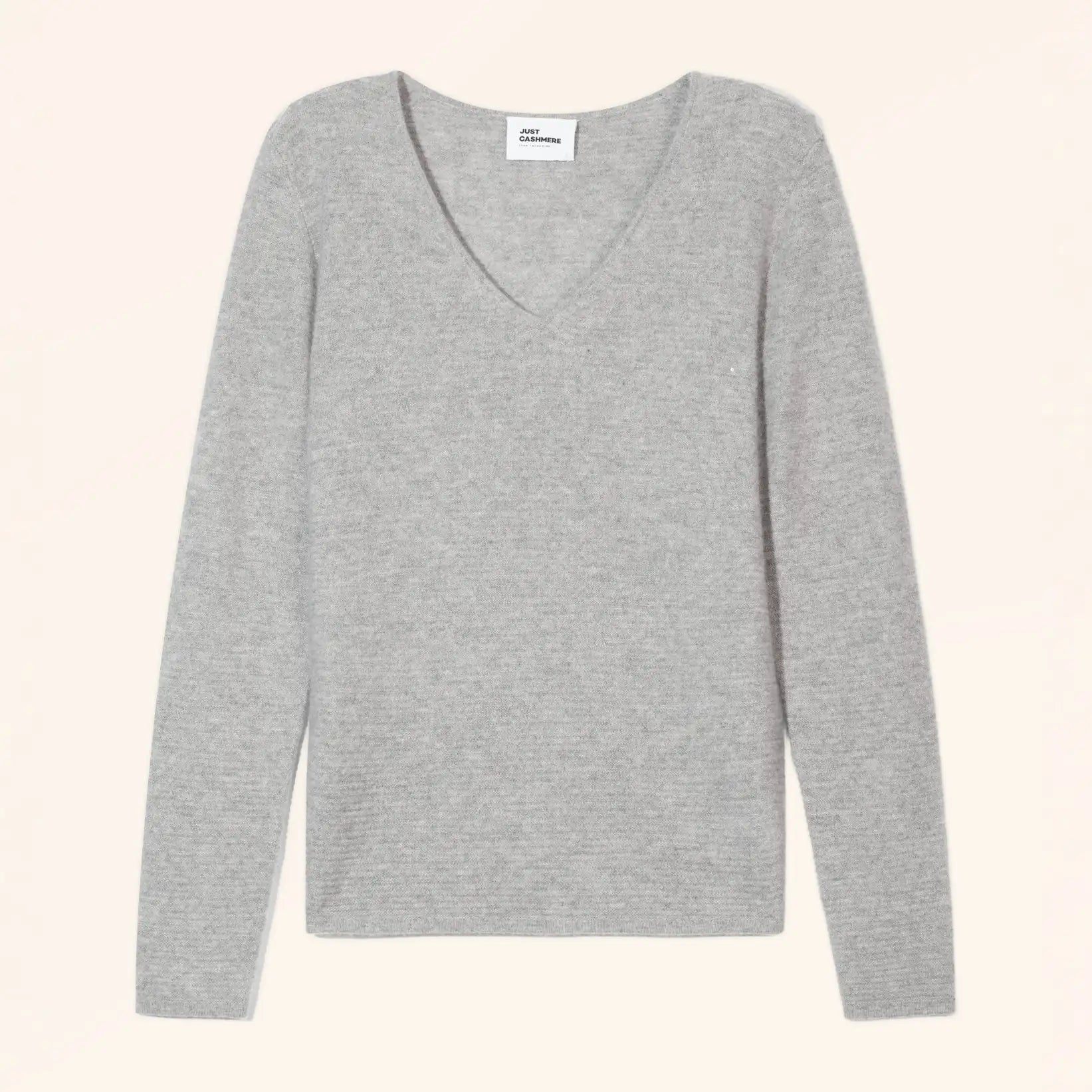 MONIC Pull Col V Nuage Chiné