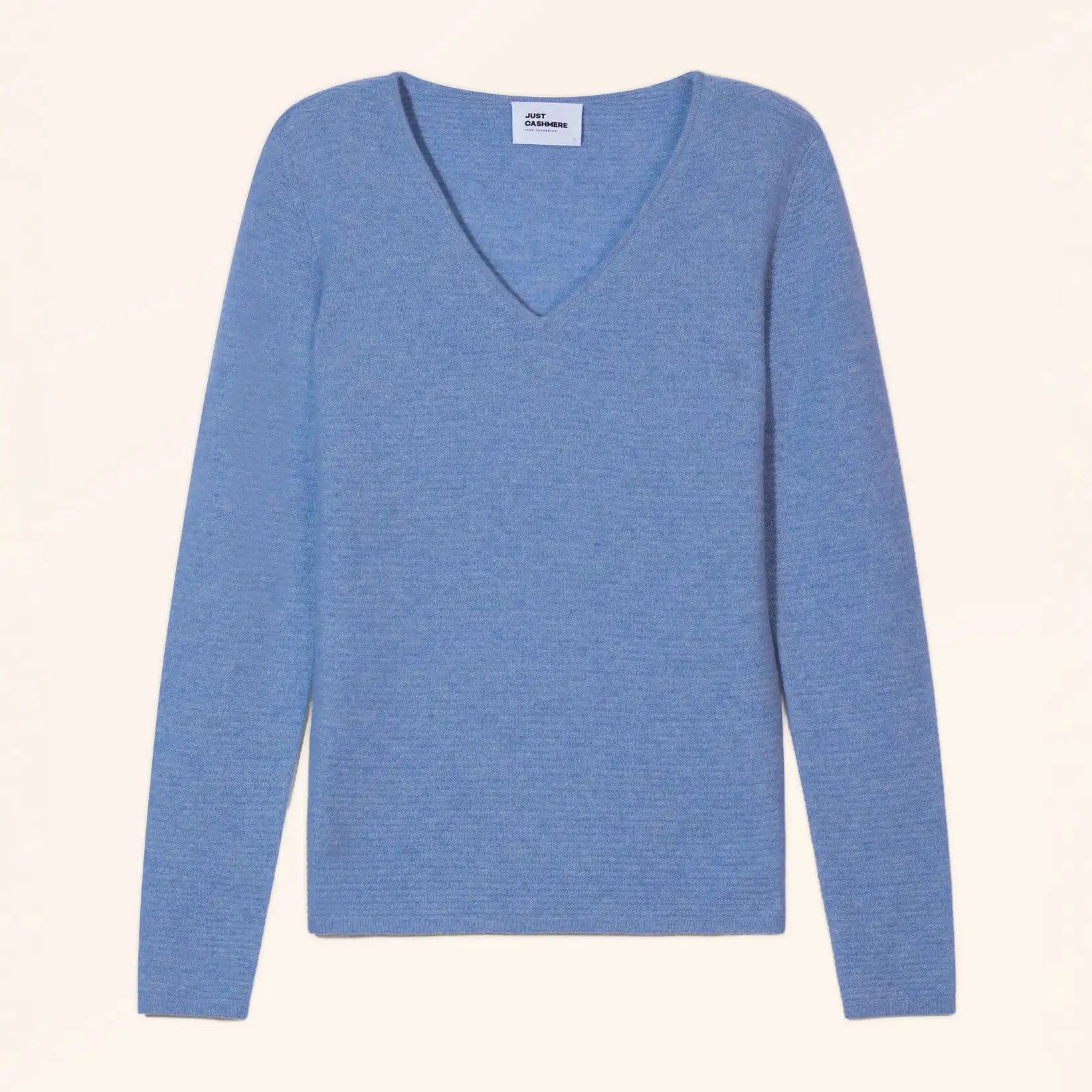 MONIC Pull Col V Ciel