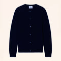 ALEXA Cardigan Col Rond Bleu Marine