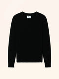 LUISA Sweater V-Neck 4 Ply Black