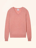 AUGUSTA Pull Col V Corail Chiné