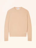 WILLEM Pull Col Rond Beige