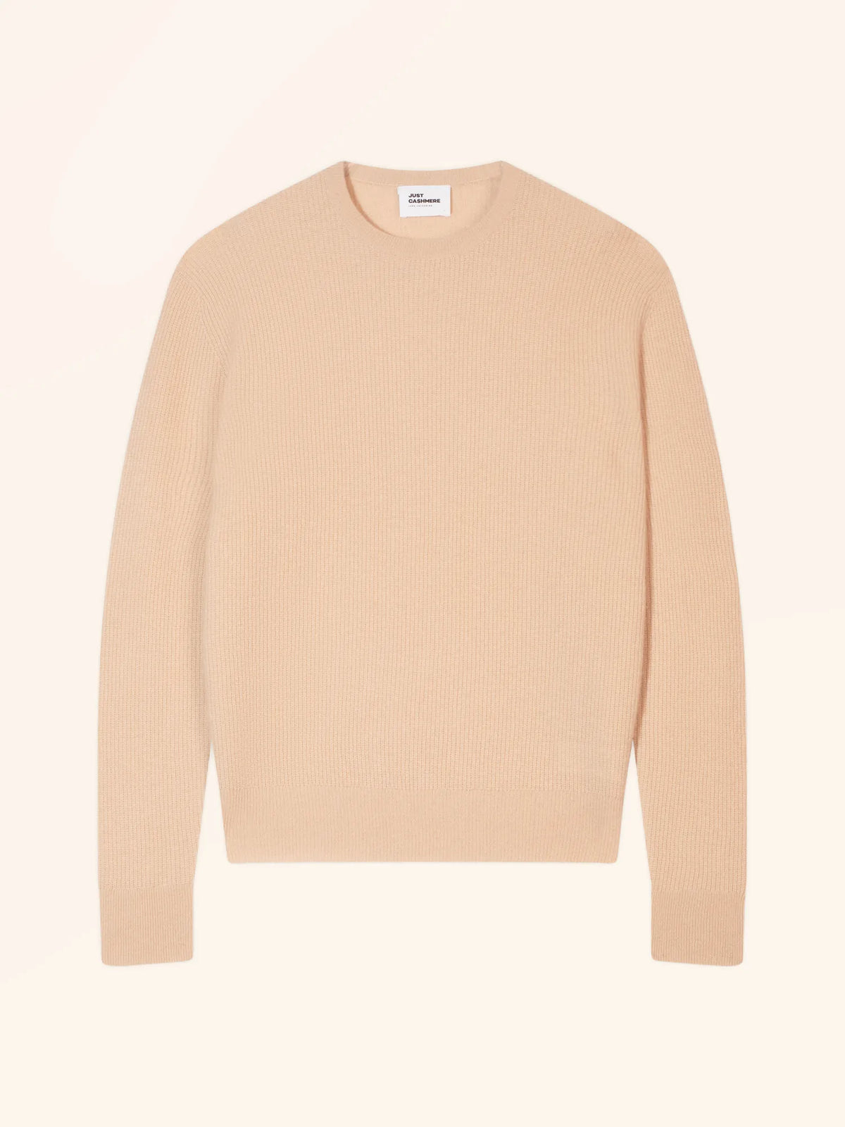 WILLEM Pull Col Rond Beige
