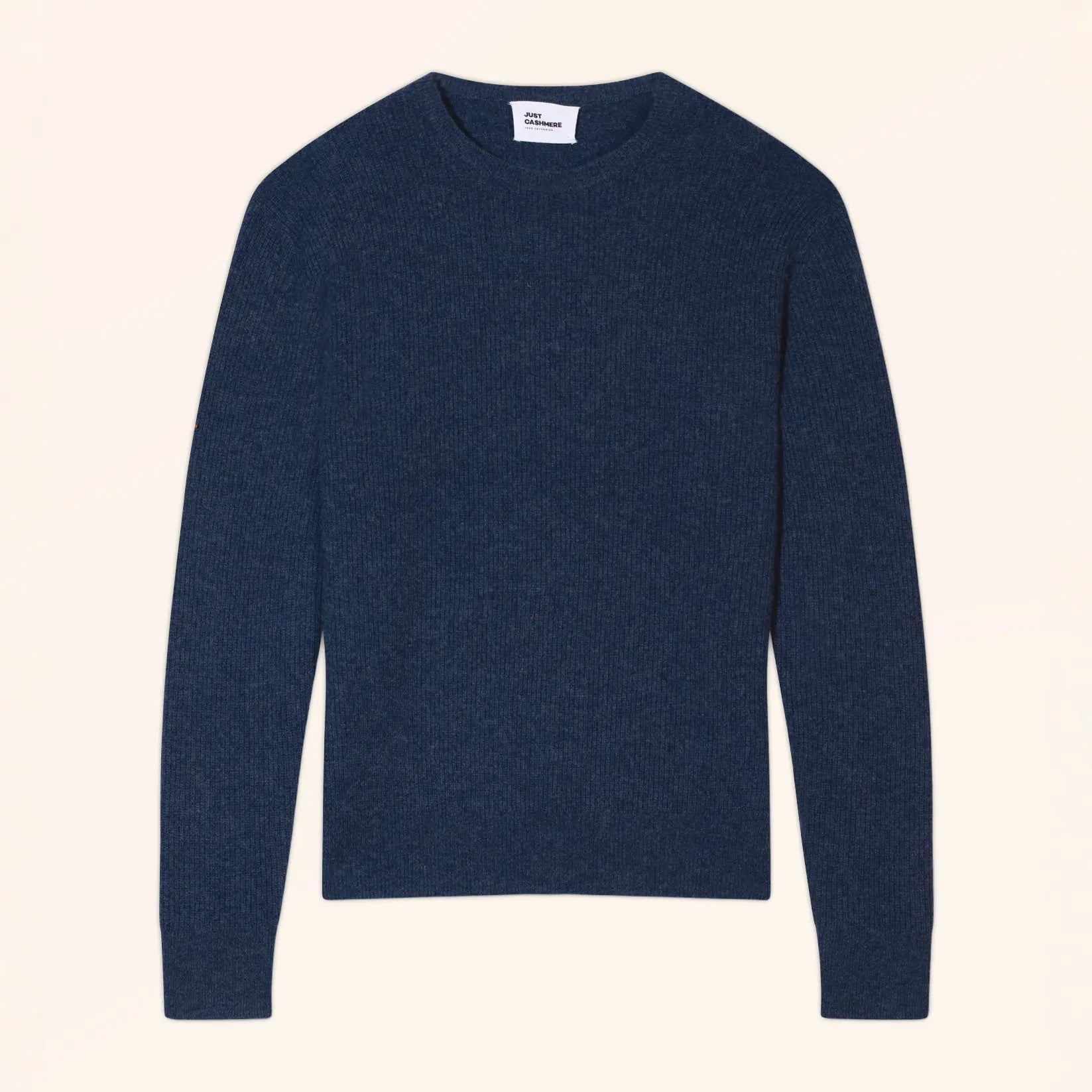WILLEM Pull Col Rond Océan Chiné
