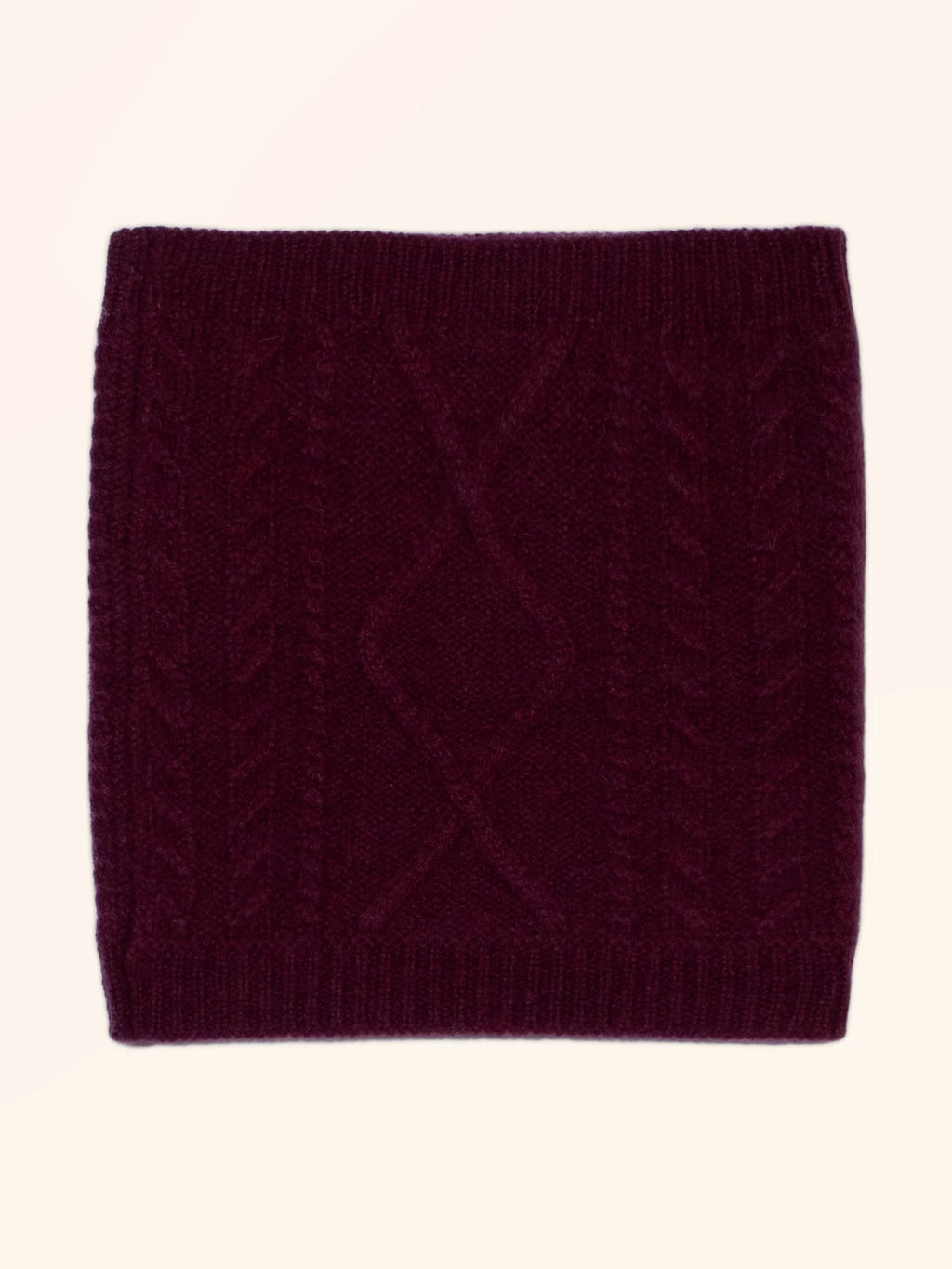 VIVI Neck Warmer 6 Ply Blackberry
