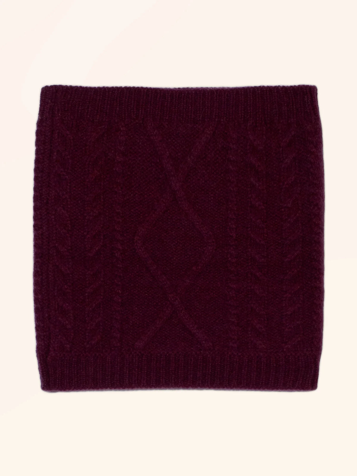 VIVI Neck Warmer 6 Ply Blackberry