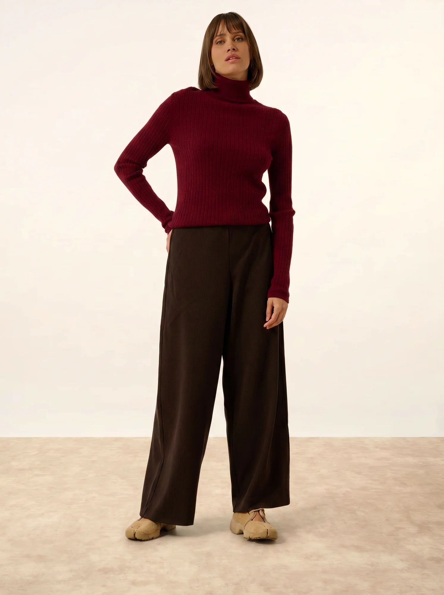 HYPNOS pullover rollkragen mûre