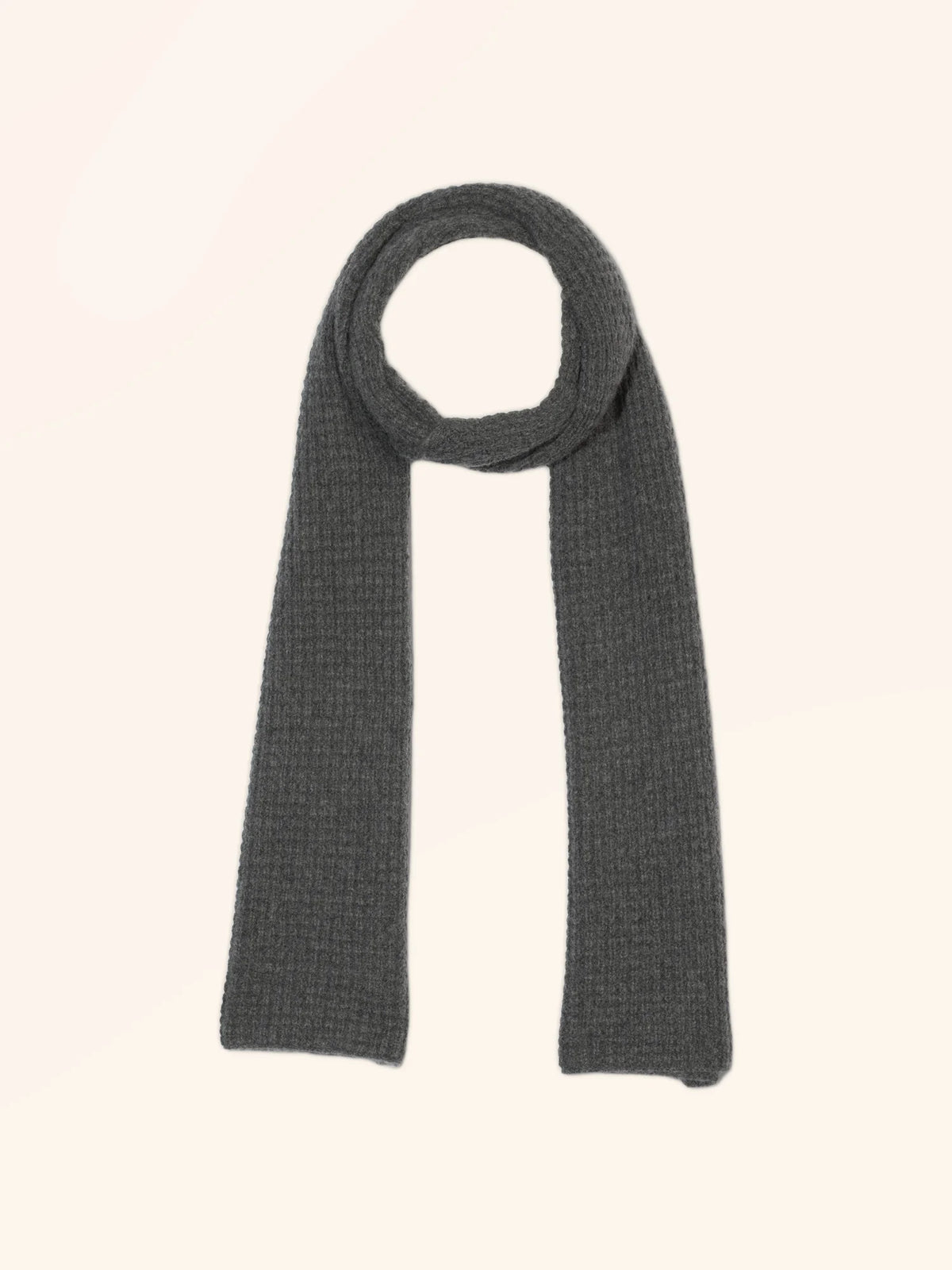 MINERVA Écharpe 6 Fils Anthracite Chiné