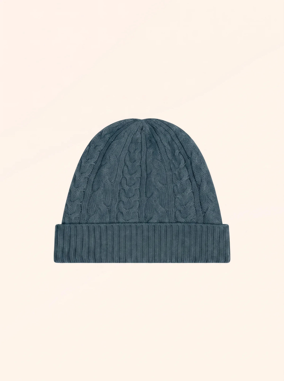 CLEO Bonnet 4 Fils Vert Canard Chiné