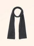 JUNO Écharpe 4 Fils Anthracite Chiné