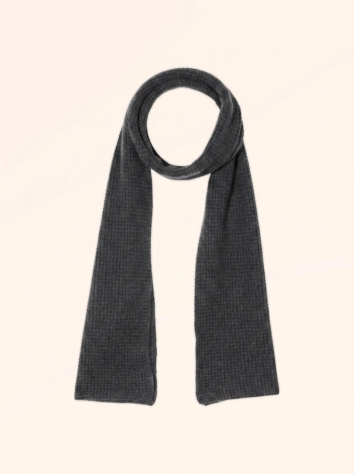 JUNO Écharpe 4 Fils Anthracite Chiné