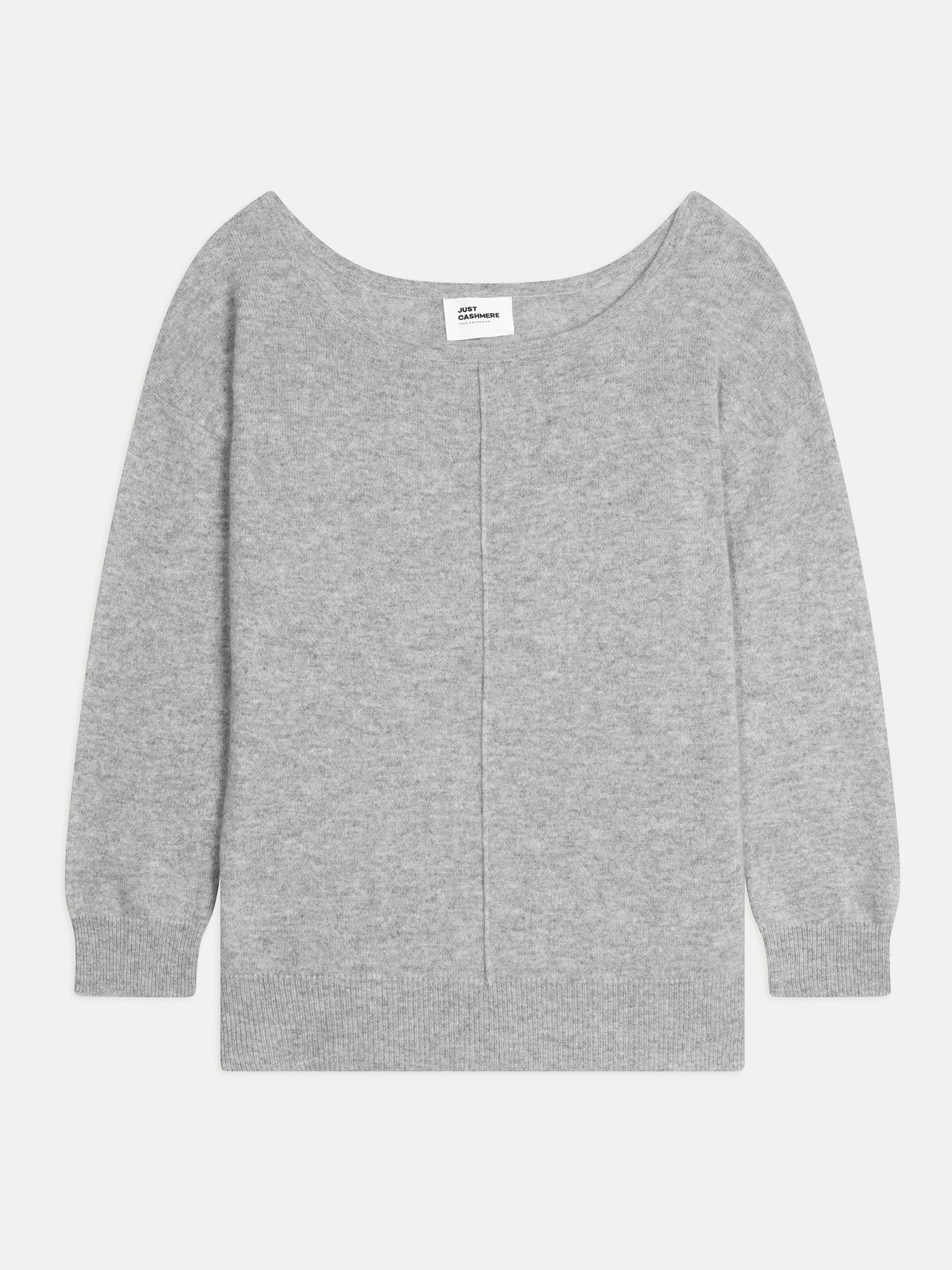 KAREN pull col rond nuage chiné