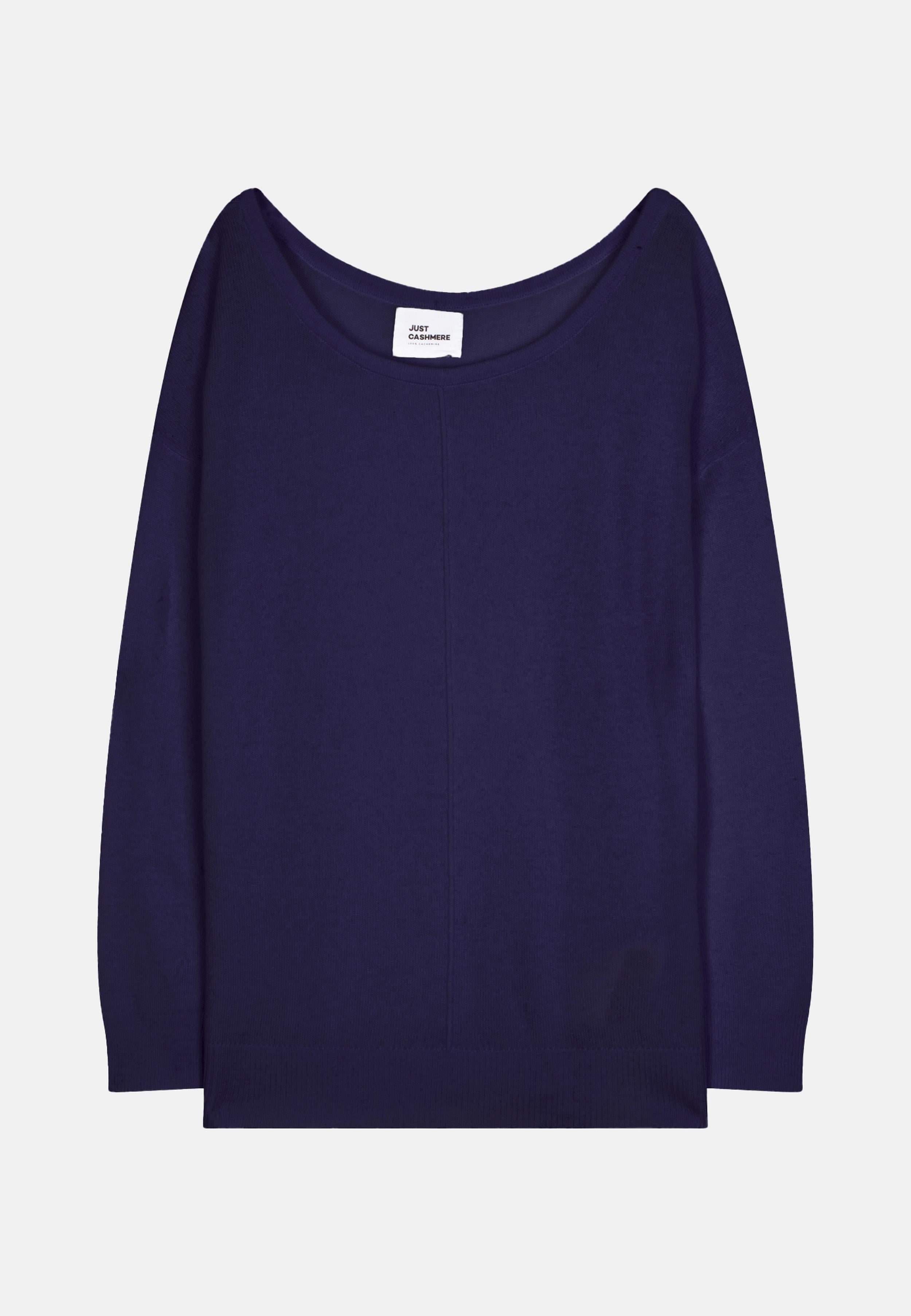 KAREN pull col rond purple