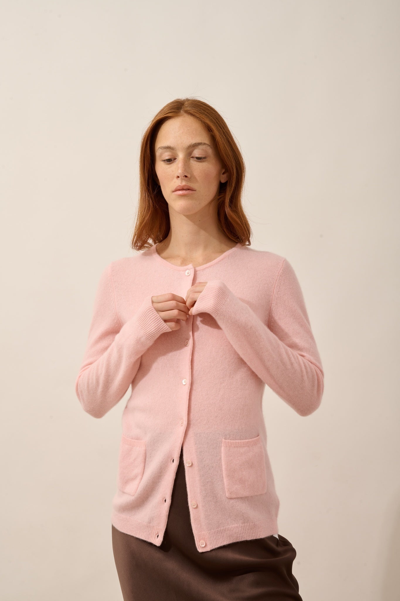 KATHARINE round neck ballerina cardigan