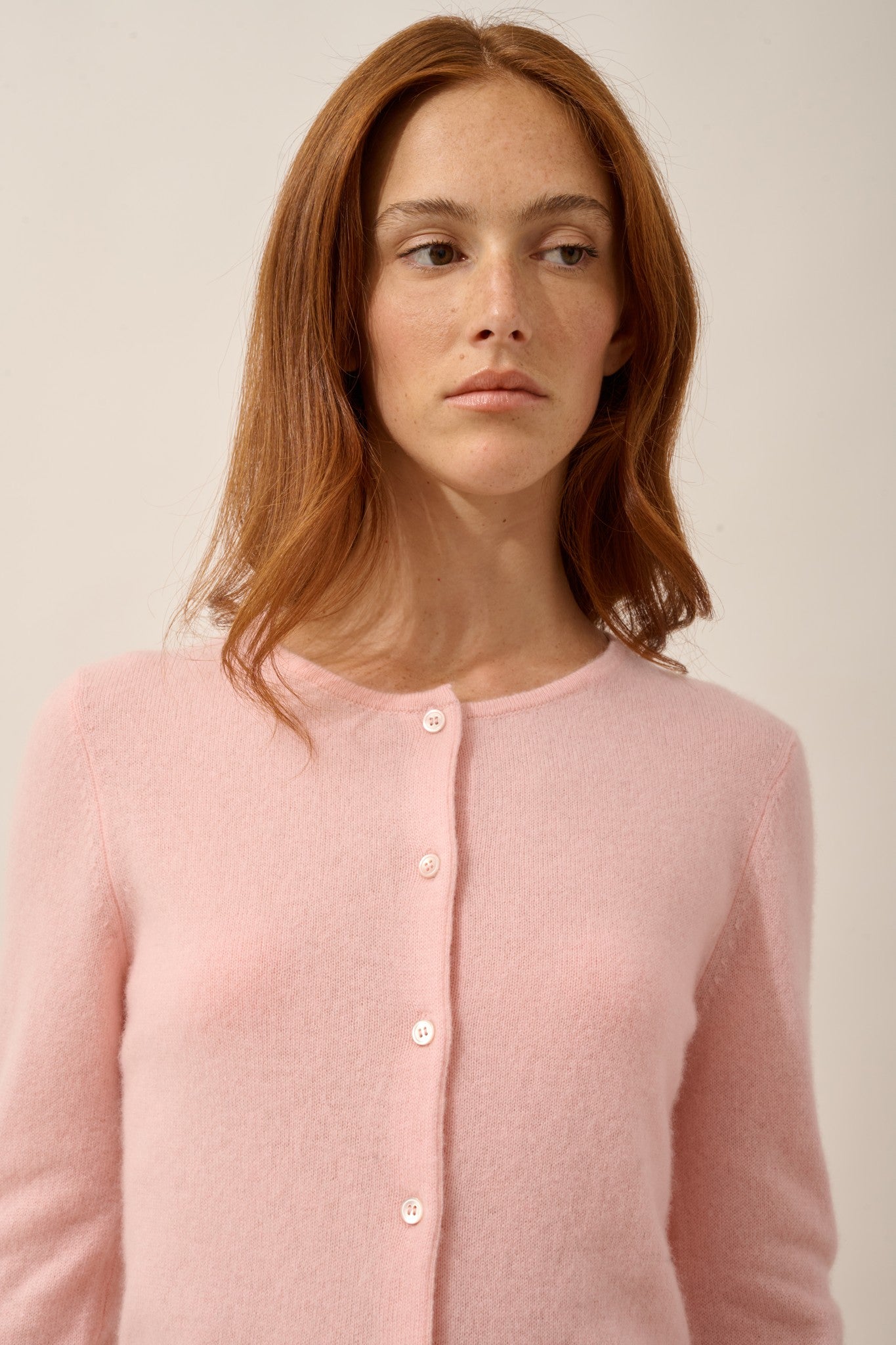 katharine cardigan col rond ballerine