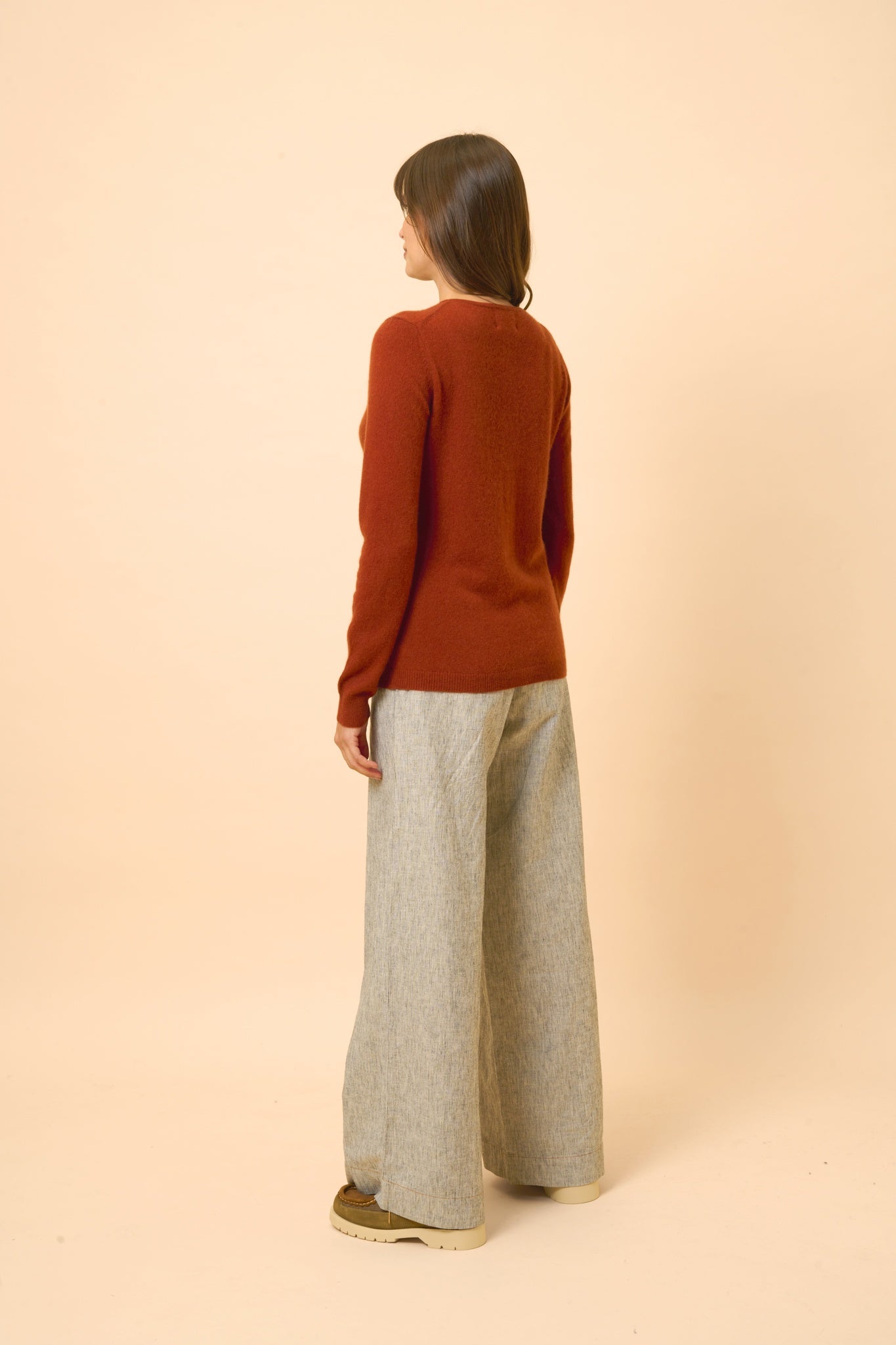 KATHARINE cardigan round neck squirrel