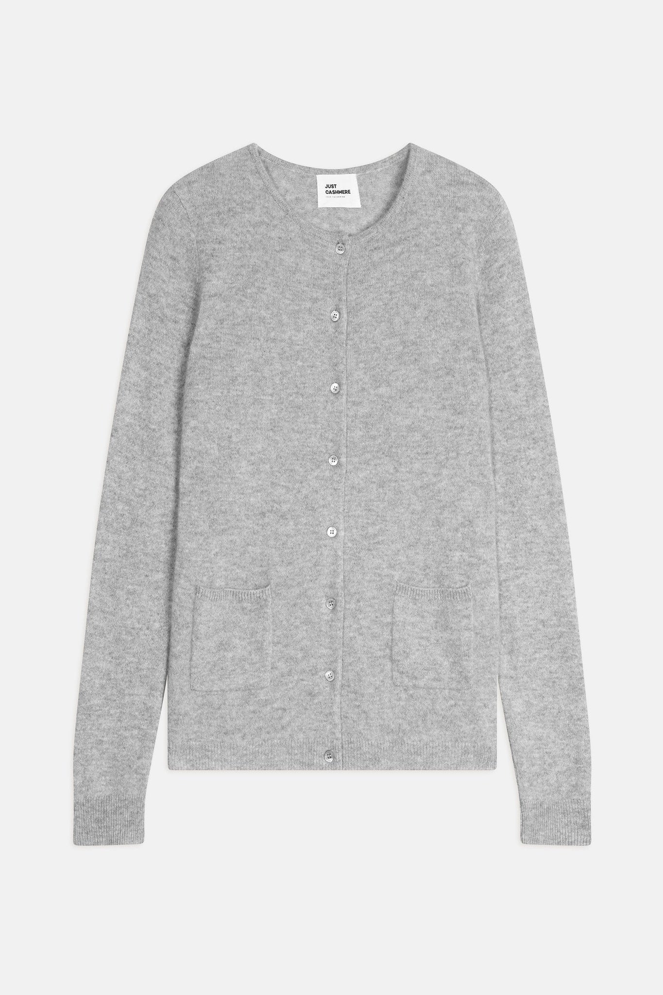 KATHARINE cardigan nuage chiné round neck