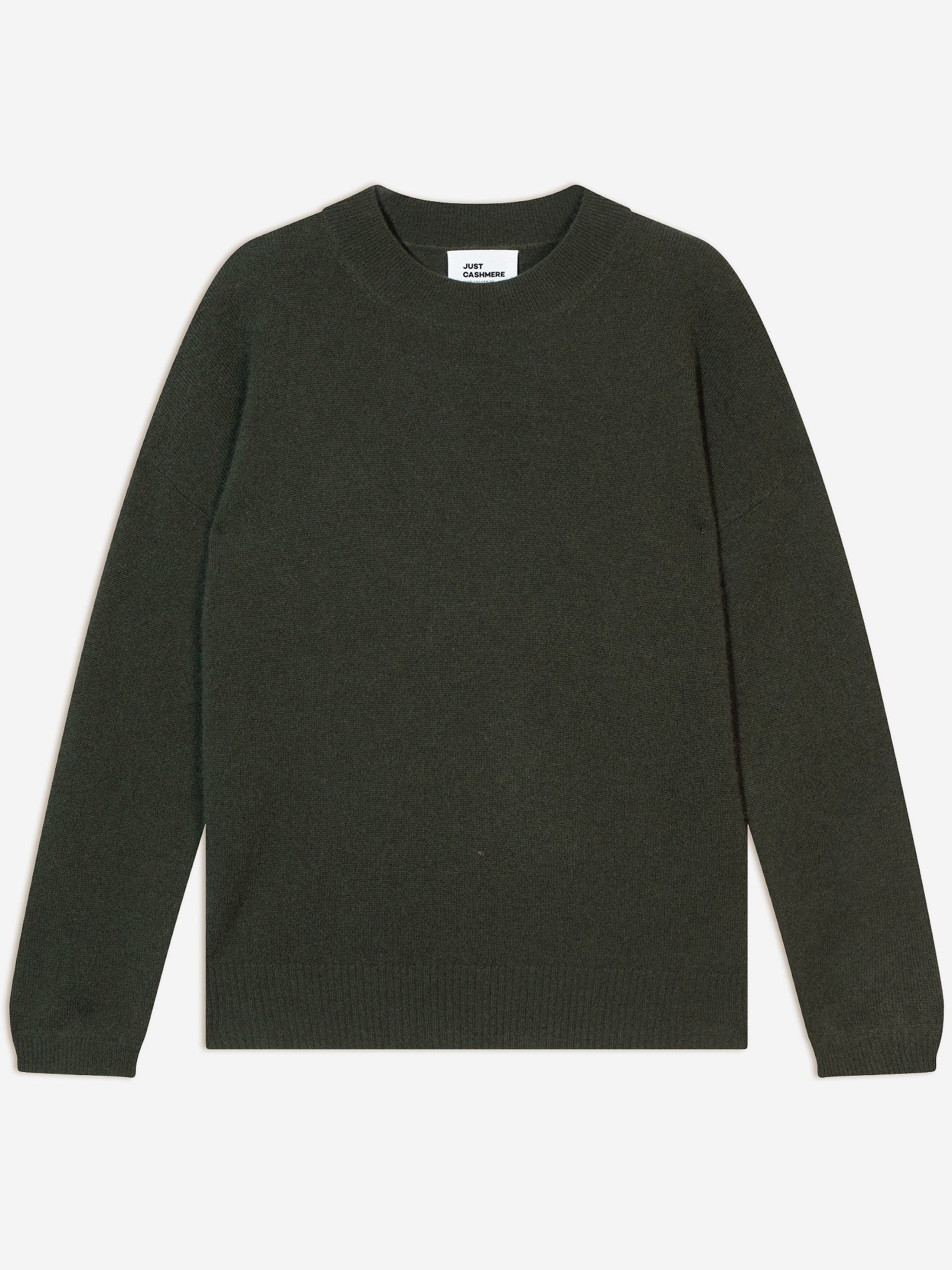 KAYLA round-neck sweater khaki