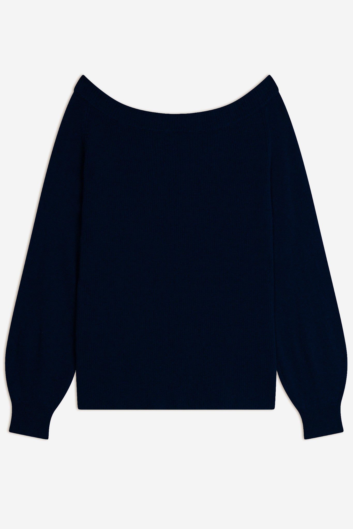 kelly pull col bateau navy