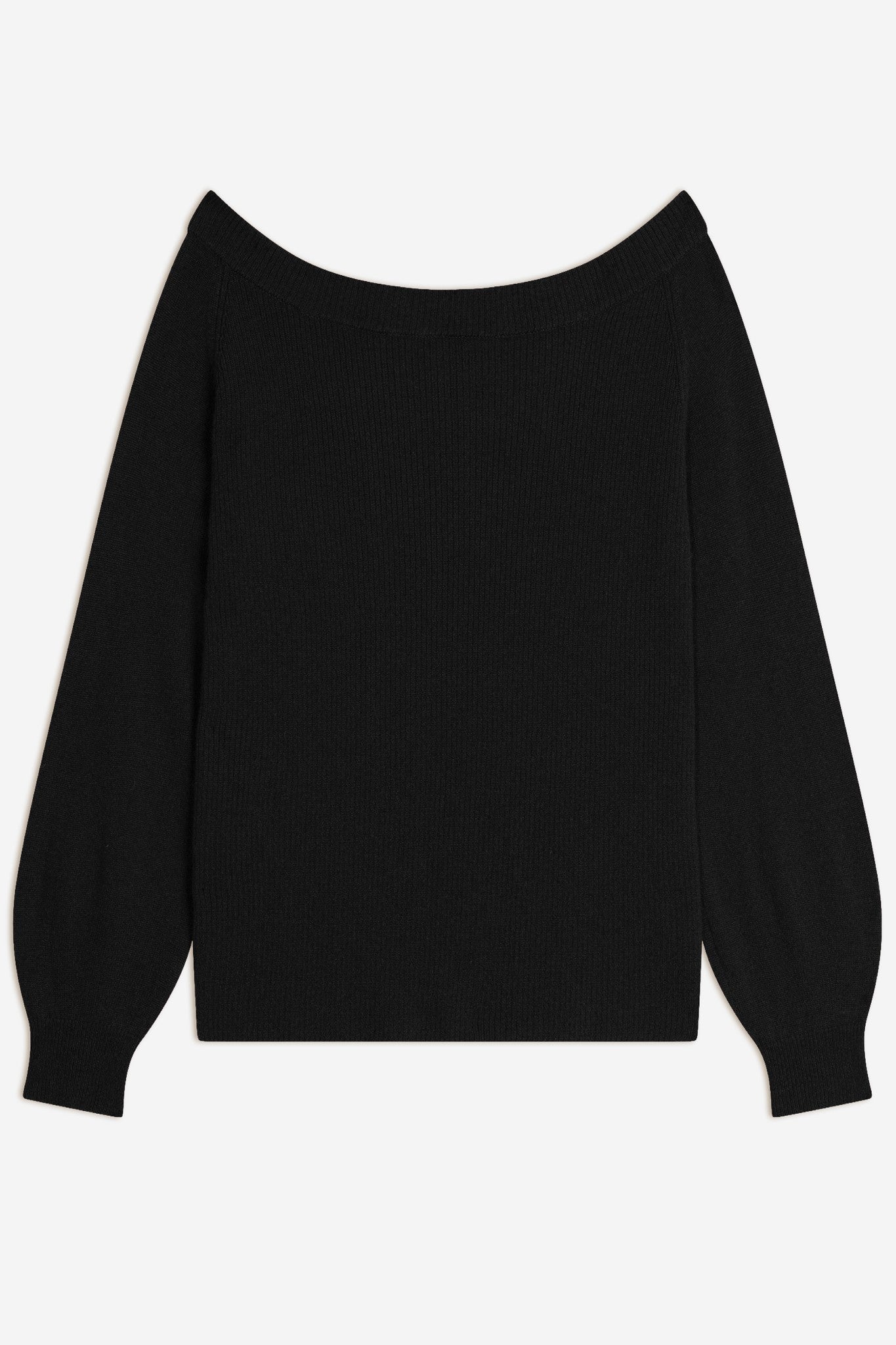 kelly pull col bateau noir