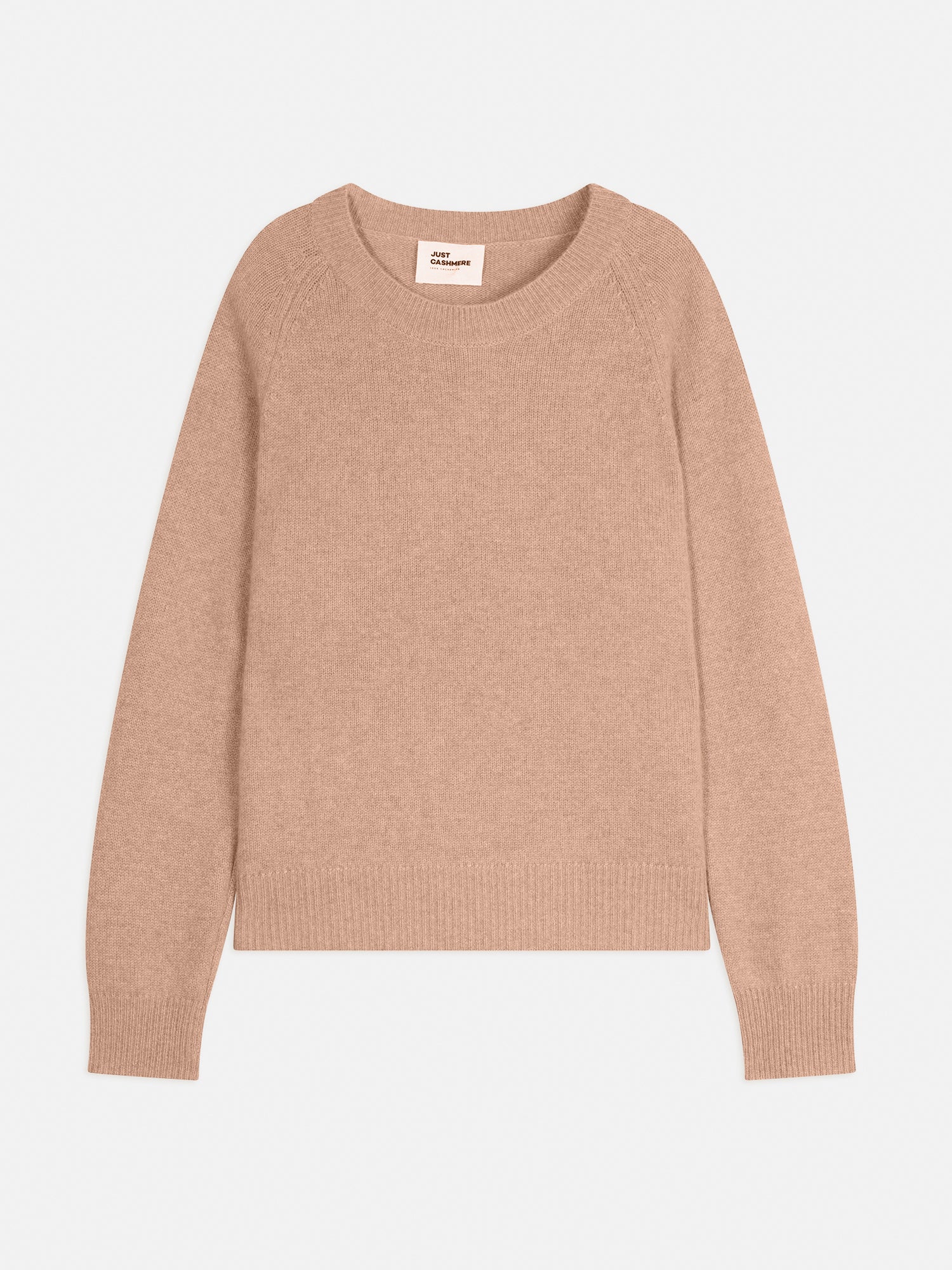 KONA pull col rond camel chiné