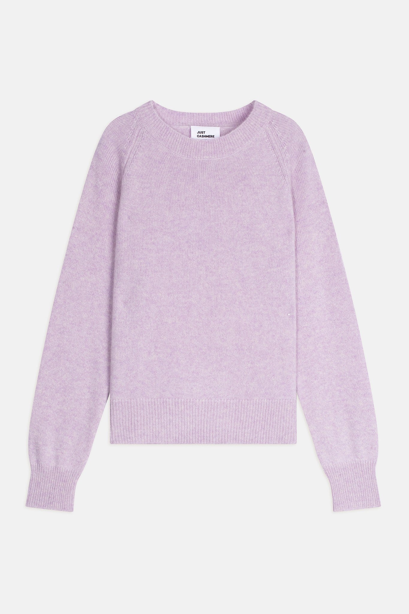 kona pull col rond mauve chiné