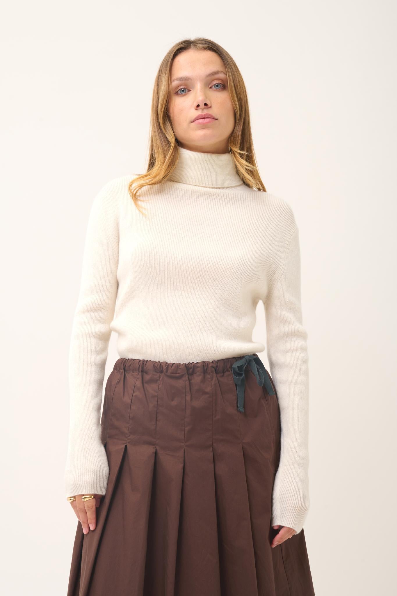 LANAIS pull col roulé neige