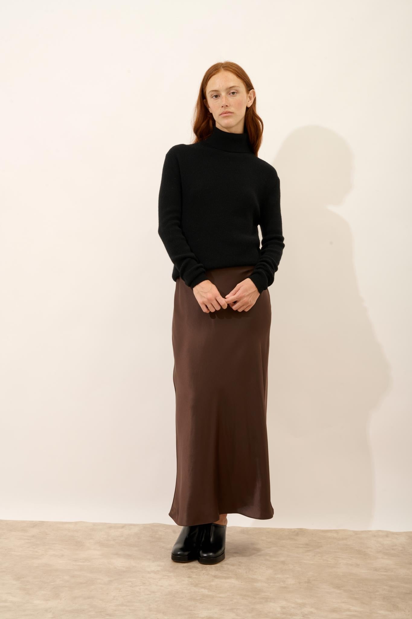 LANAIS black turtleneck sweater