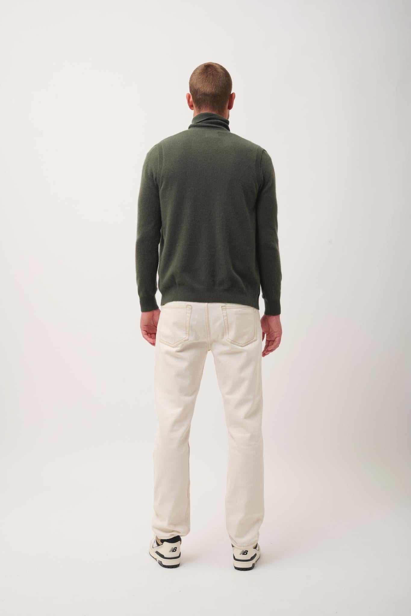 LANA cardigan col v kaki