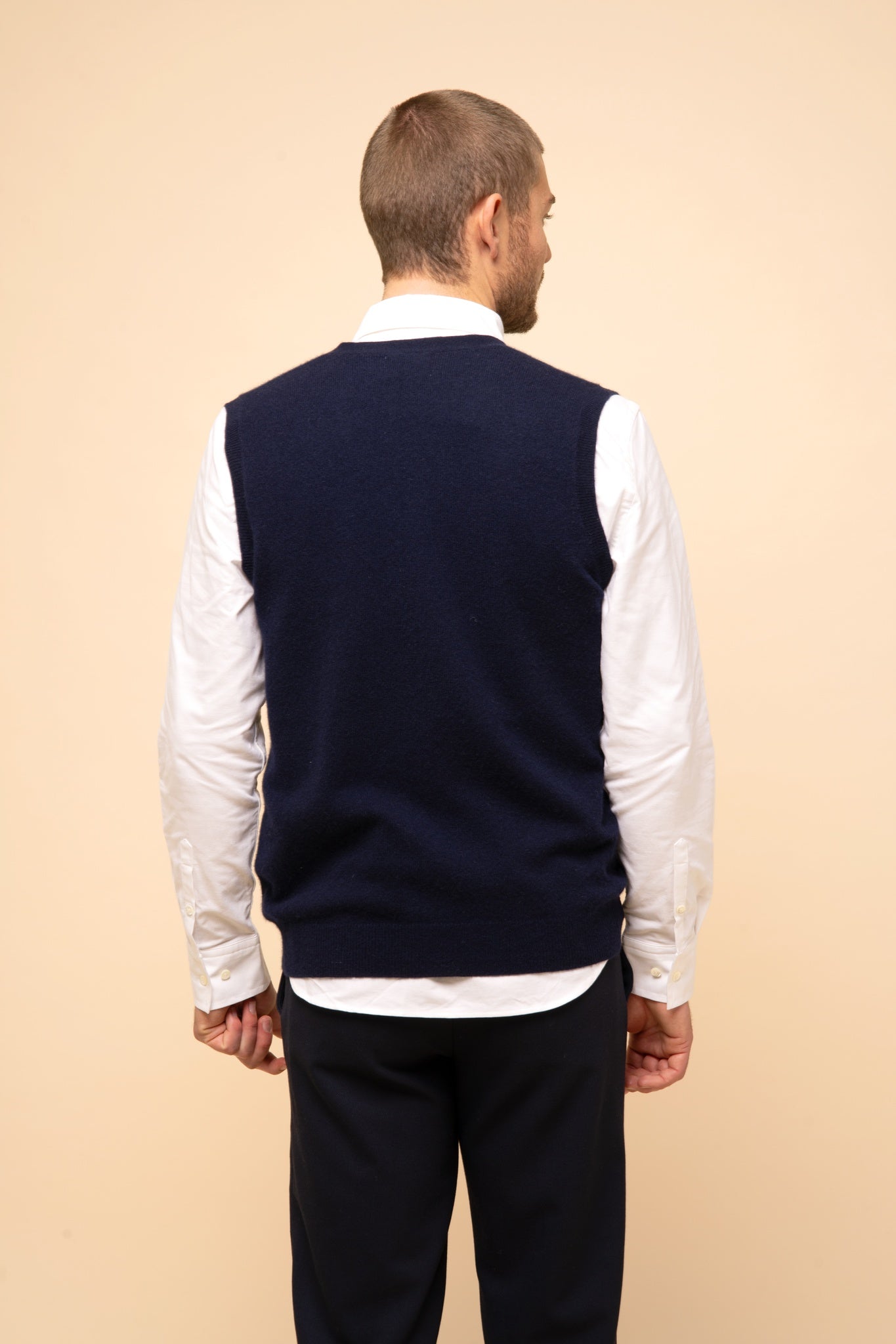 LANA v-neck cardigan navy