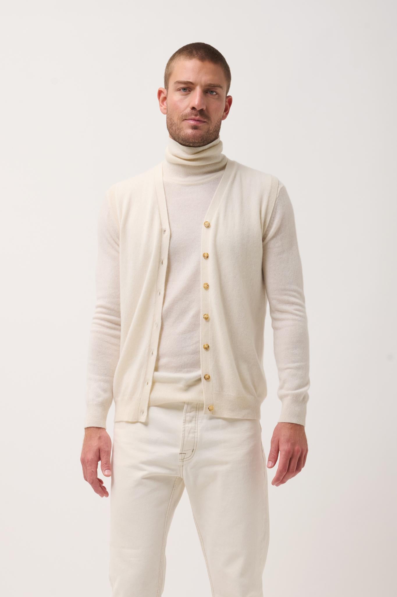 LANA cardigan col v neige