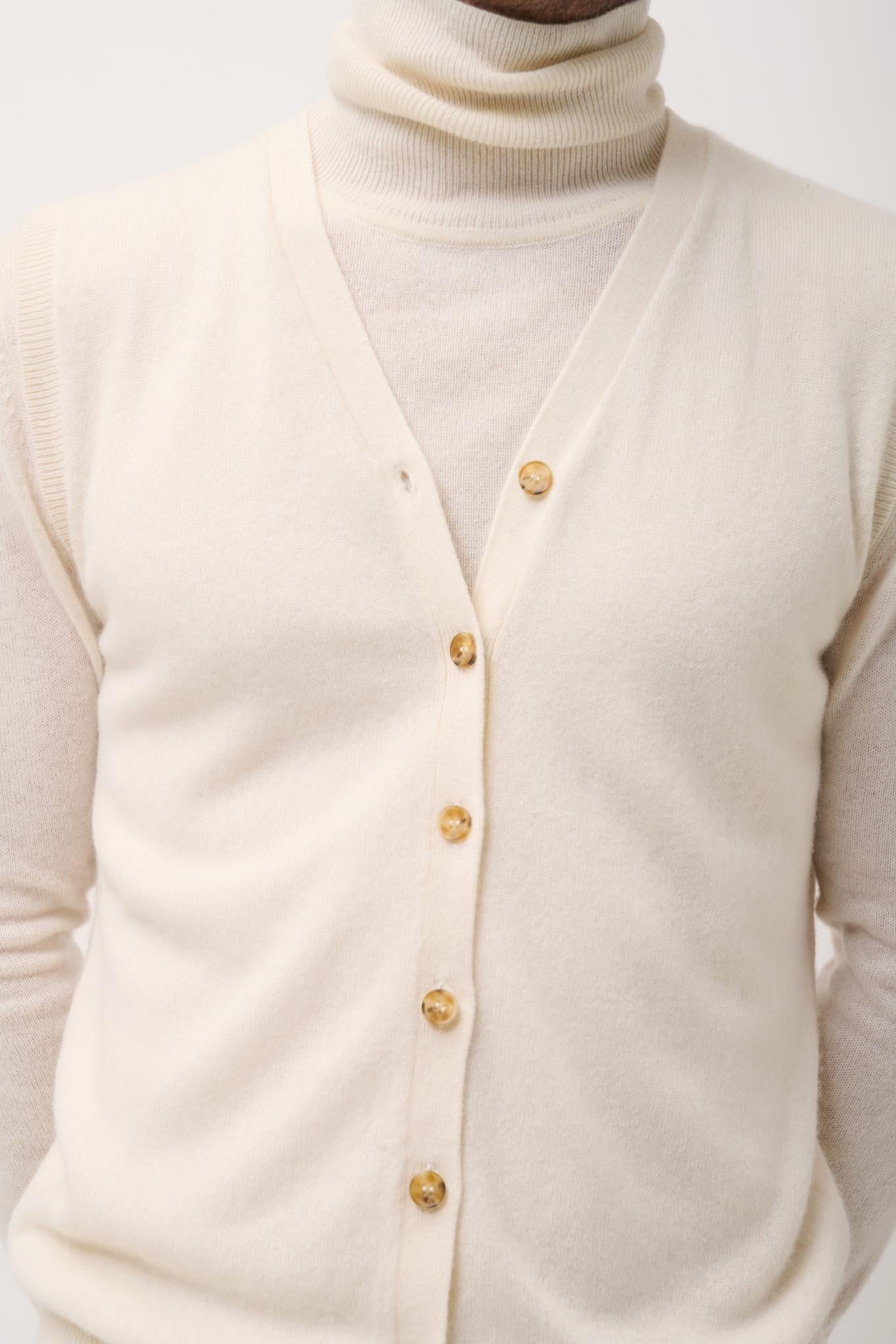 LANA cardigan col v neige