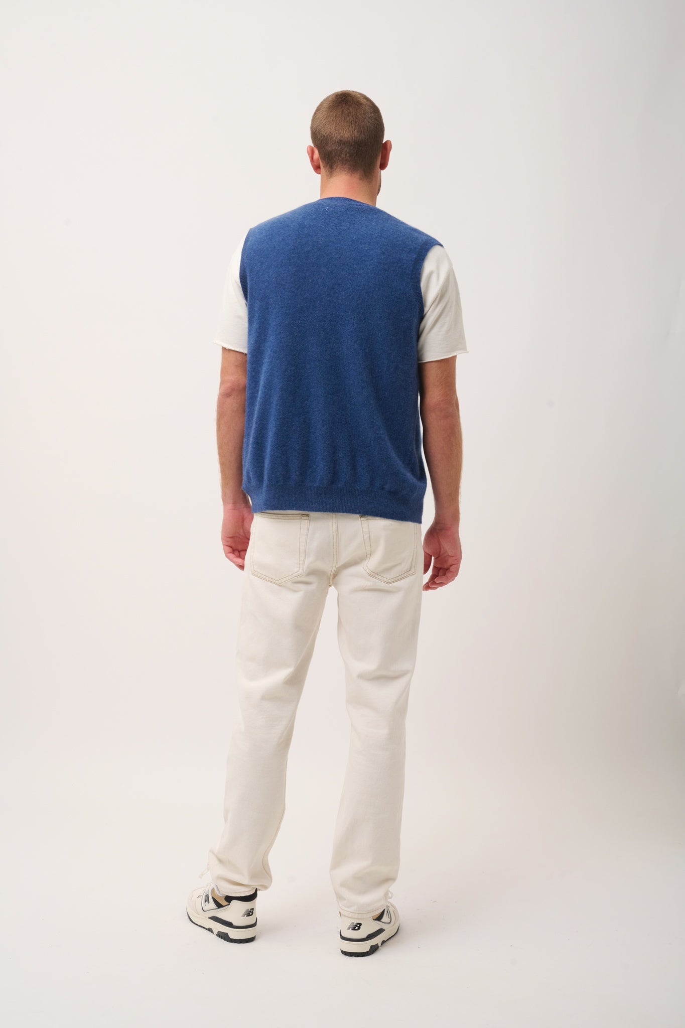 LANA v-neck cardigan ocean mottled