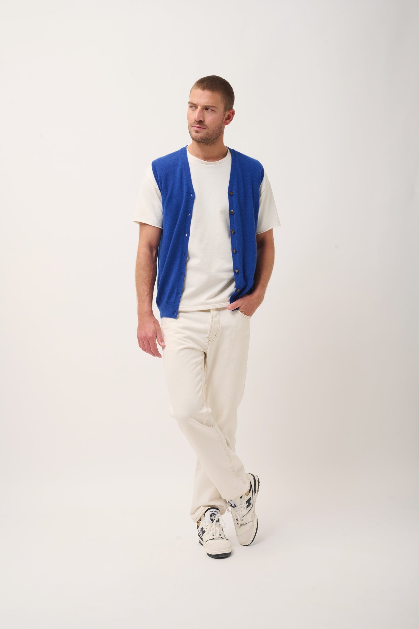 LANA v-neck cardigan ultramarine