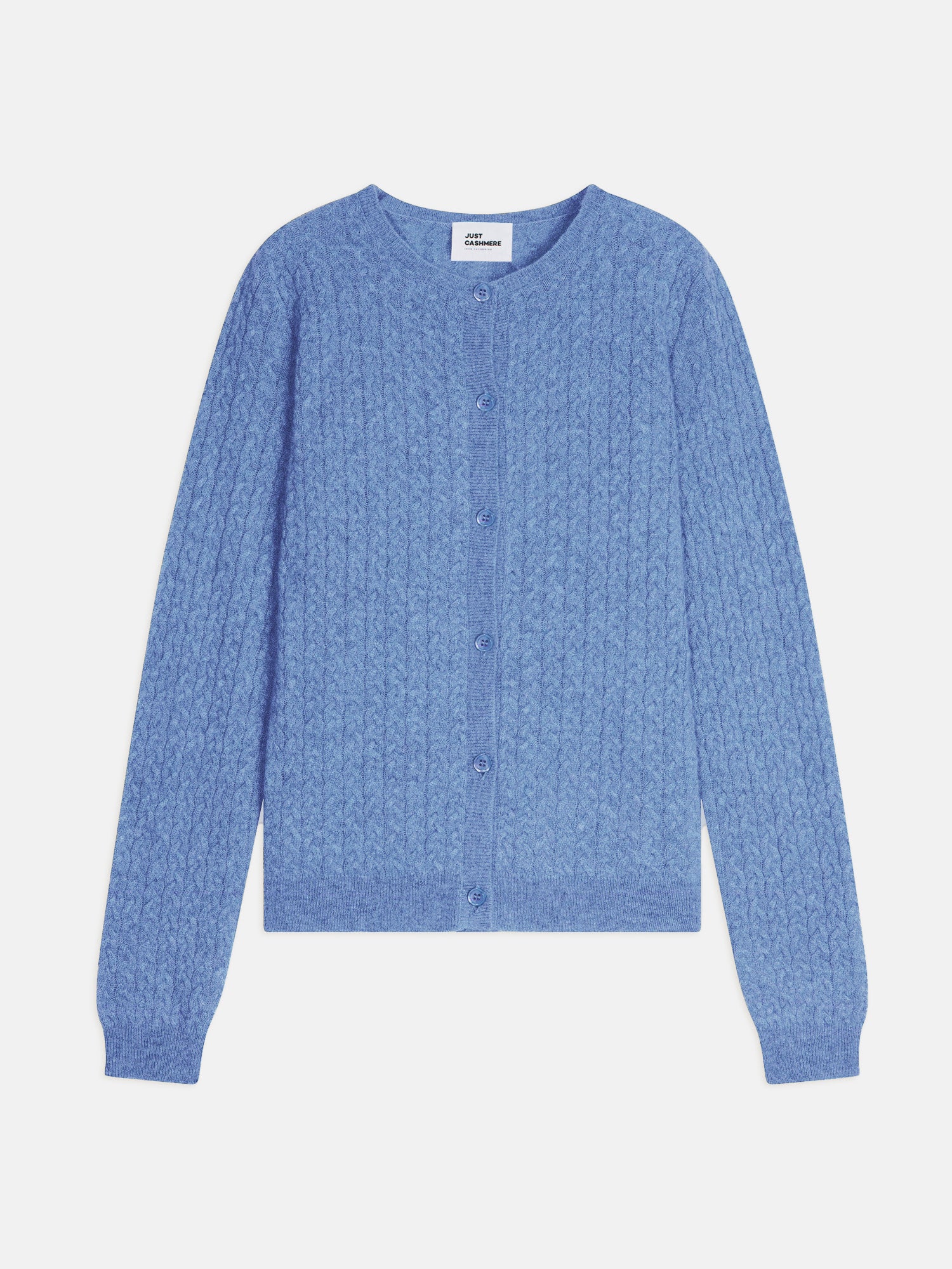 LAURA cardigan col rond sky