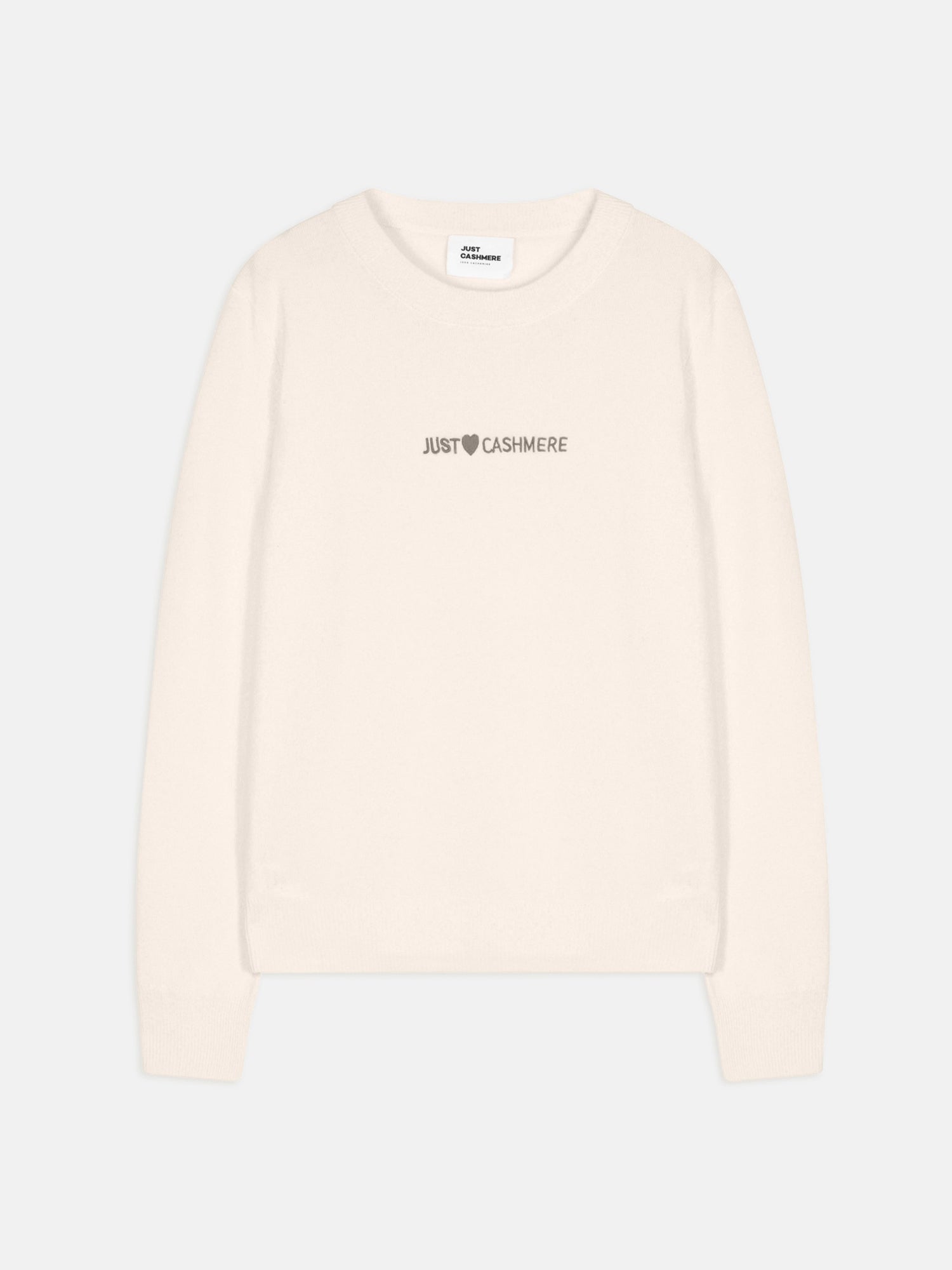 LEANA pull col rond ivoire