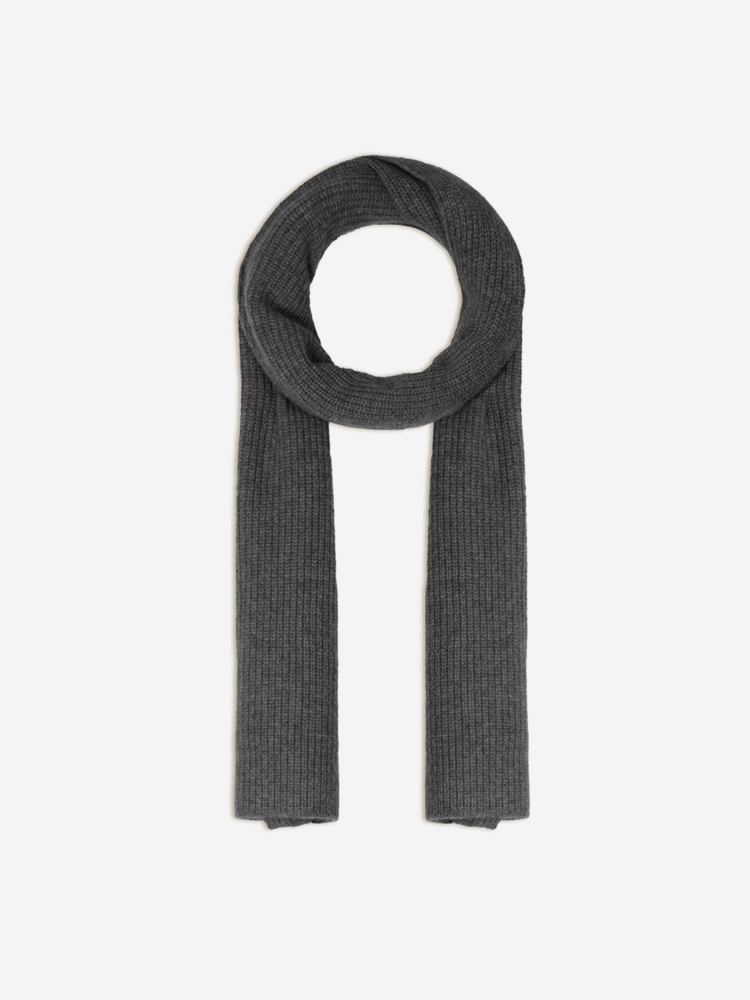 LEA écharpe 4 fils anthracite chiné