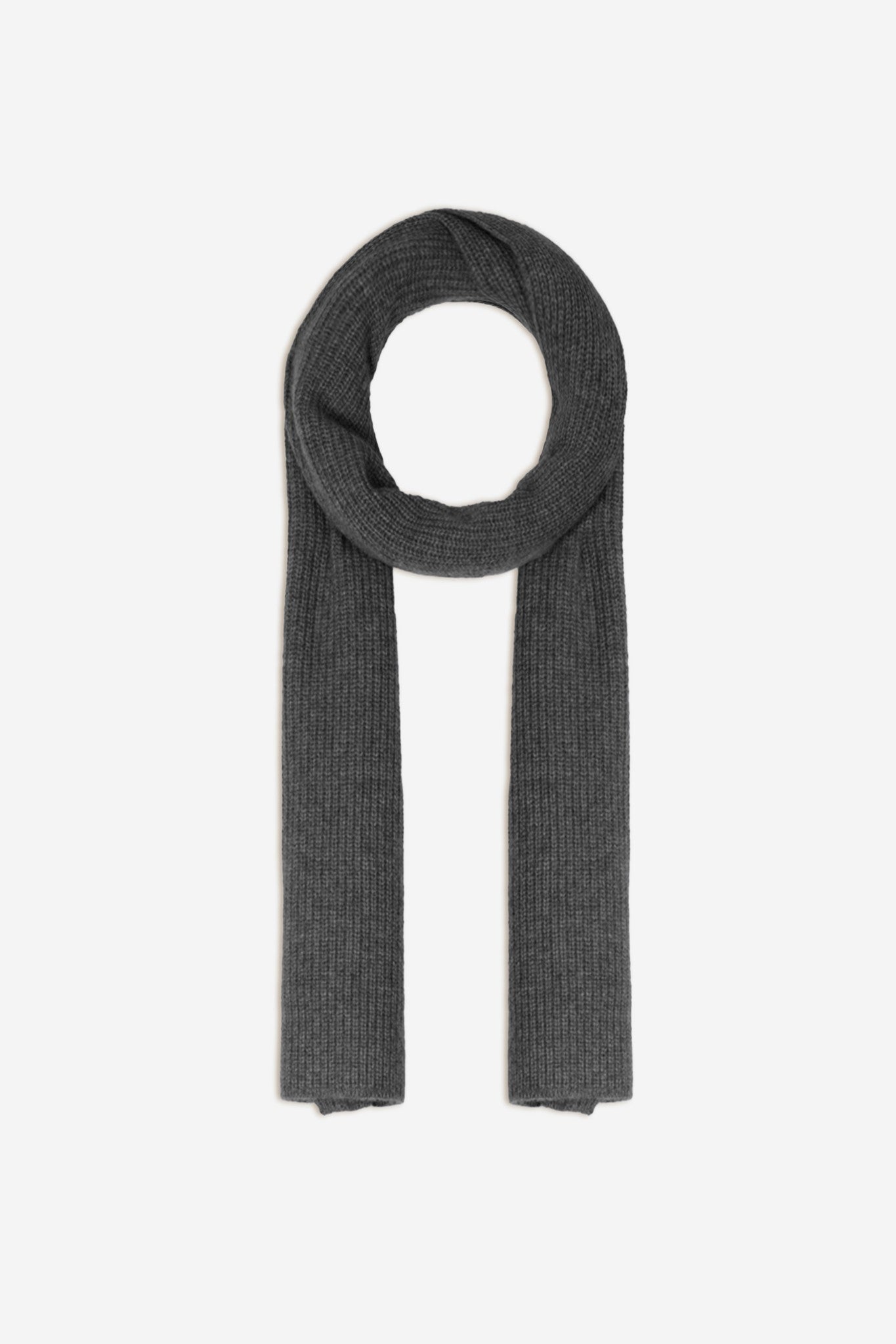 lea écharpe 4 fils anthracite chiné